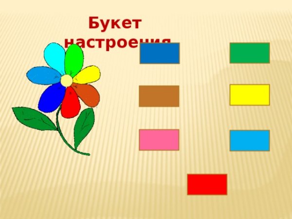 Рефлексия букет настроения картинка