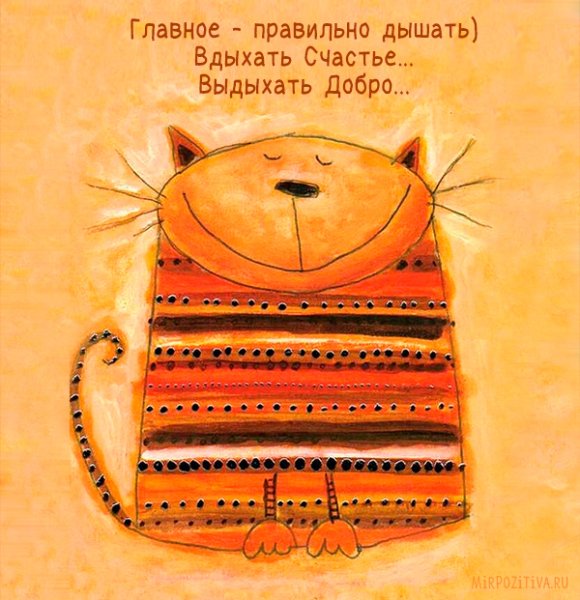 Позитивные открытки для поднятия настроения