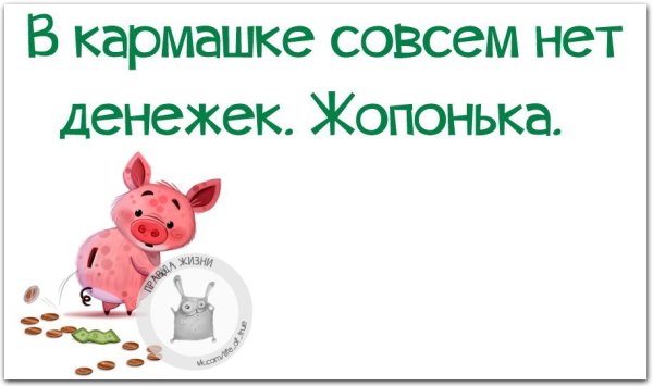 А что денюшек совсем нет