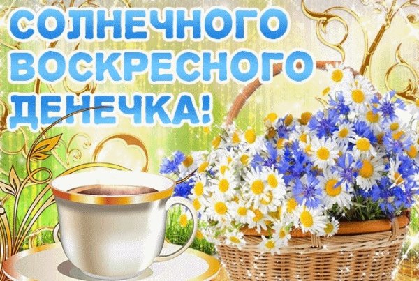 Доброго воскресного дня