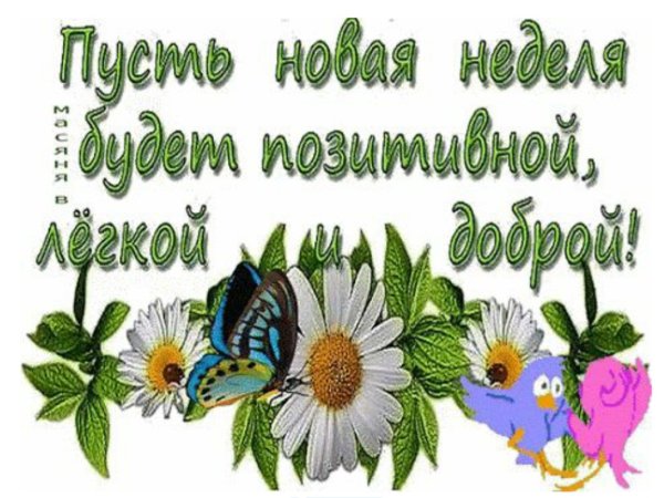 Открытки с новой рабочей неделей