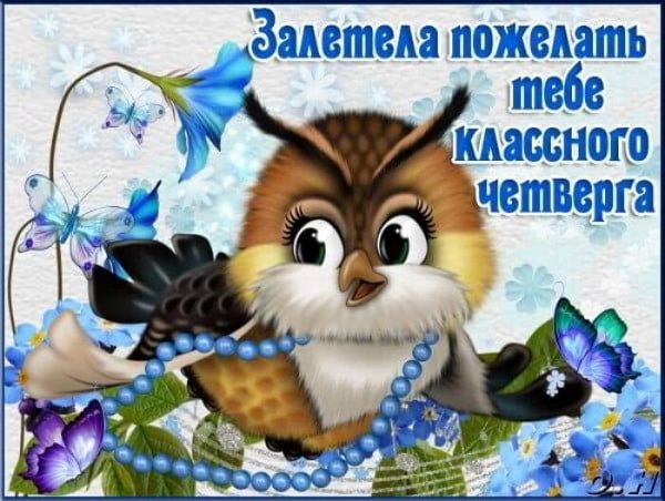 Доброе утро хорошего четверга
