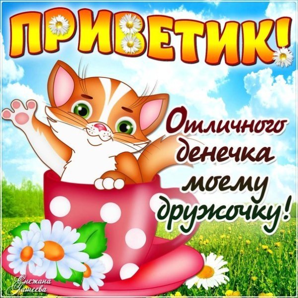 Хорошего денечка и отличного настроения