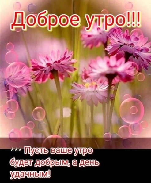 Пожелания с добрым утром и хорошего здоровья