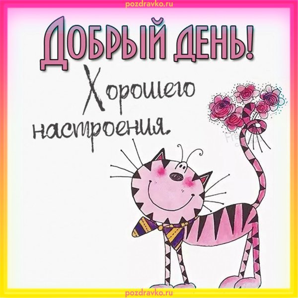 Хорошего дня и отличного настроения прикольные