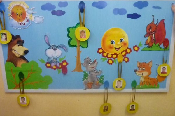 Уголок эмоций в детском саду