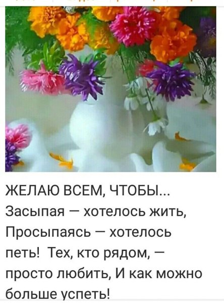 Добрые пожелания и высказывания