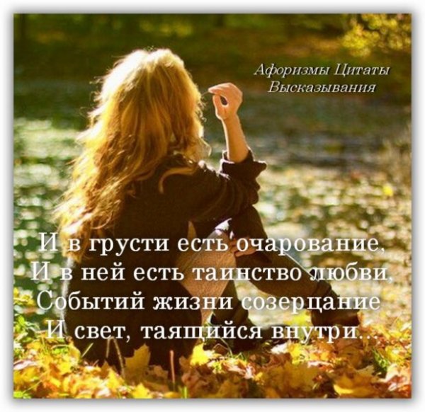 Высказывания о грусти
