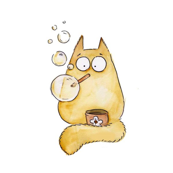 Крутые котики для срисовки