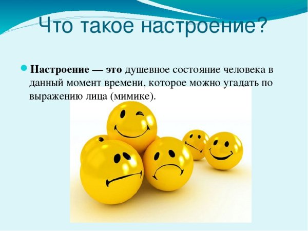 Настроение для презентации