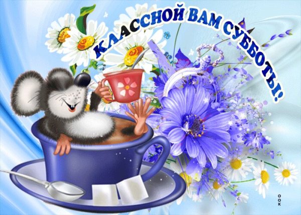 Хорошей субботы и отличного настроения