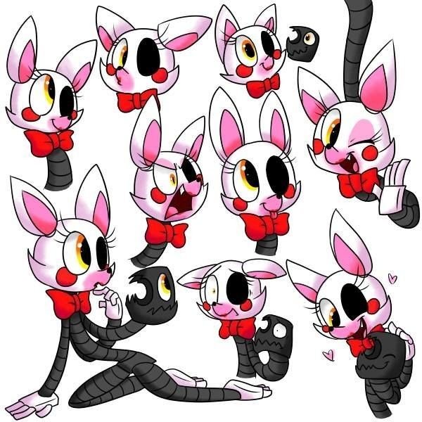 ФНАФ референс Мангл