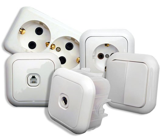 Электроустановочные изделия Dux