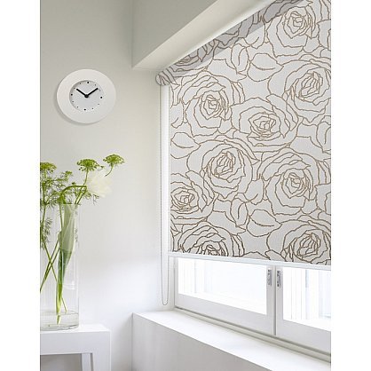 Ролло штора на окно h2050/1515, Омега 250, Магнолия