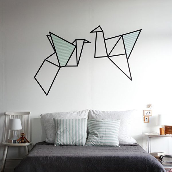 Геометрические фигуры для рисования на стене