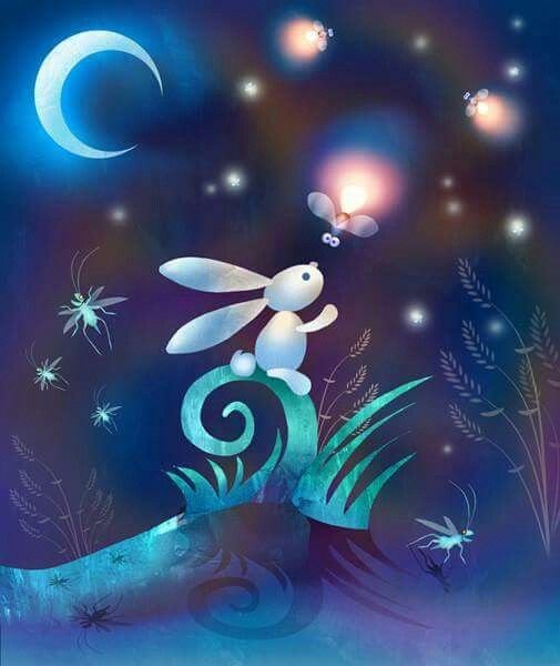 Спокойной ночи зайчик