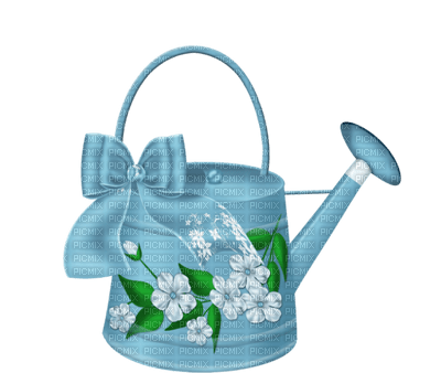 Серая лейка на белом фоне