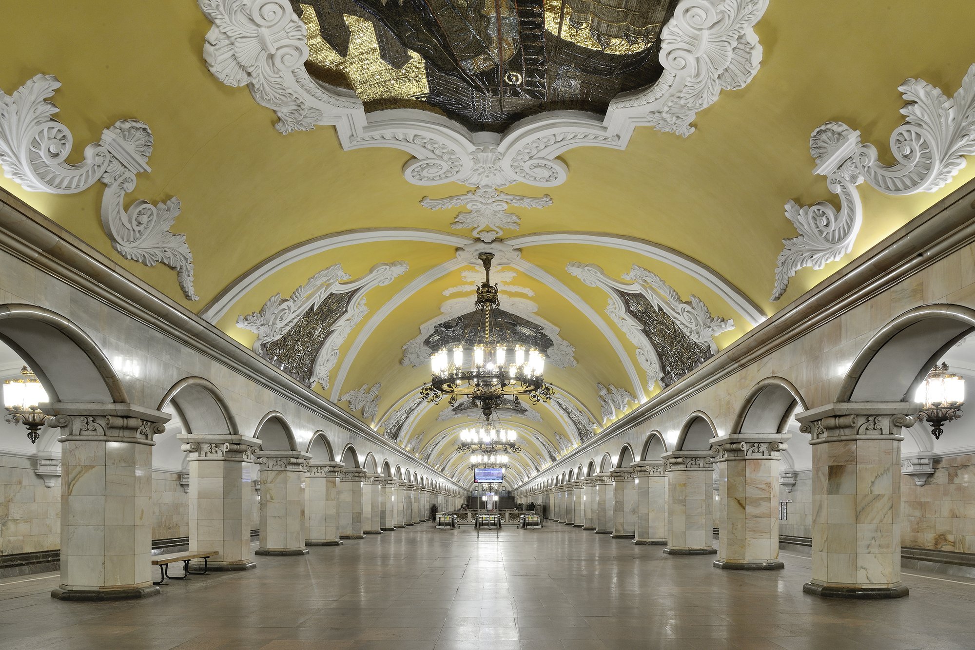 Московское метро очень