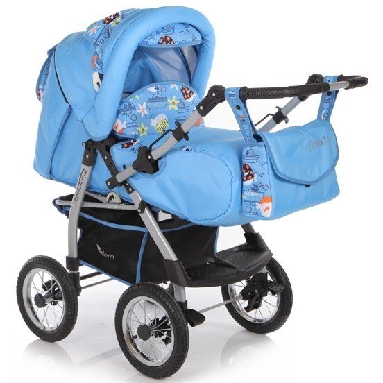 Коляска Jetem Donato голубая