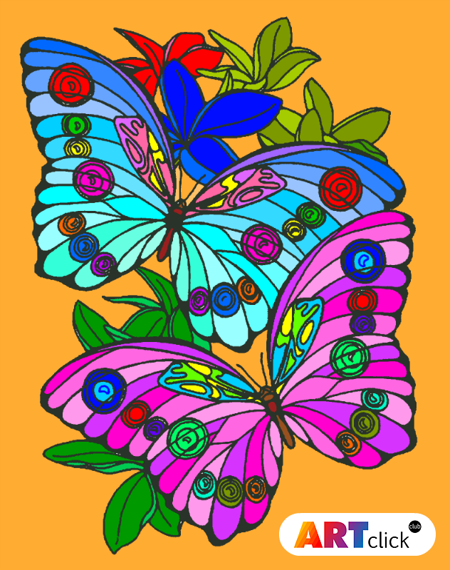 Раскрашенные бабочки. Раскрашивание бабочек красками. Разукрасить бабочку красками. Яркие рисунки бабочки.