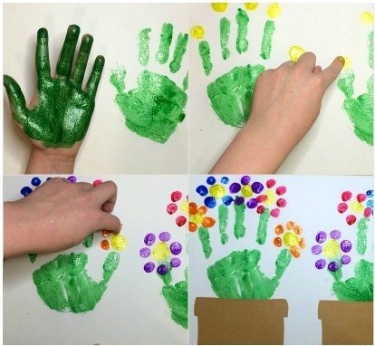 Рисование пальчиками