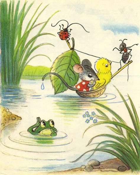 Сутеев кораблик Лягушонок