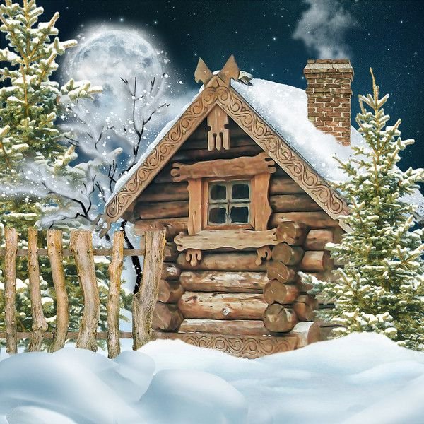 Зимняя избушка
