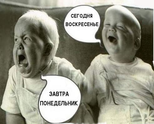 Завтра понедельник