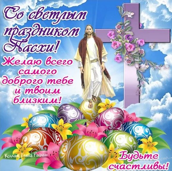 Христос воскрес поздравление