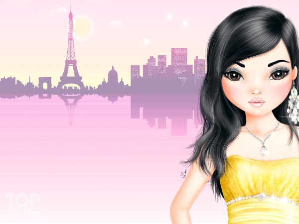 Девочка с синими глазами