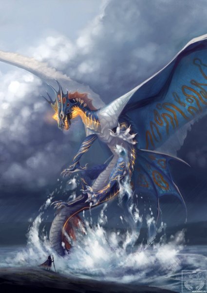 Морской дракон Левиафан