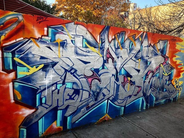 Бронкс граффити