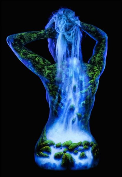 Джон Попплтон. Боди-арт