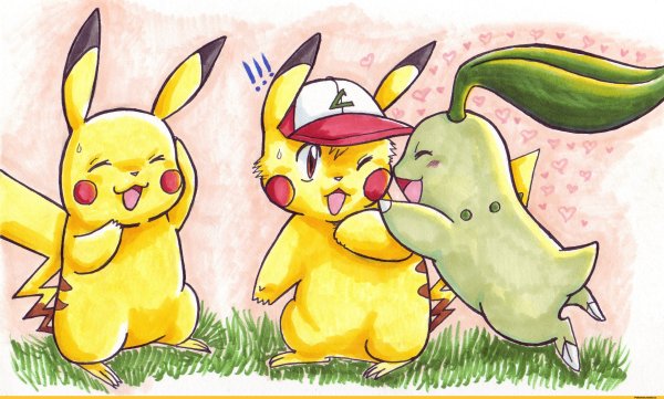Ashchu and Pikachu