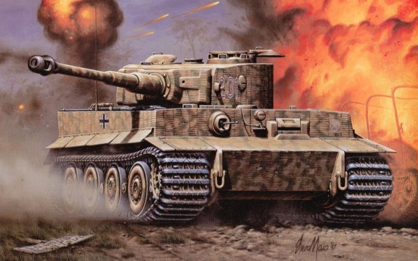 Panzerkampfwagen vi Ausf. E, «тигр»