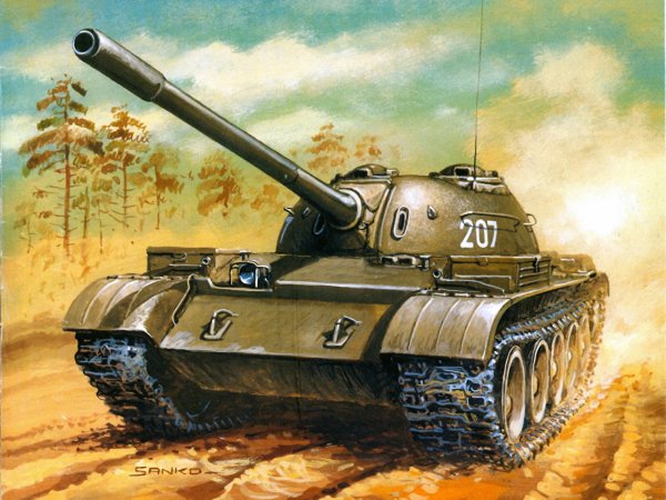 Танк т34 акрилом