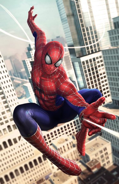 Marvel Spider man Питер Паркер