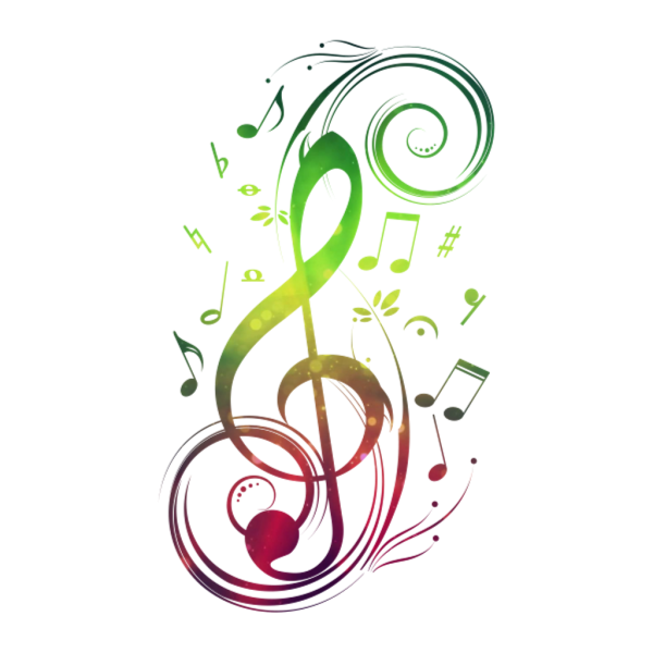 Нотки и скрипичный ключ