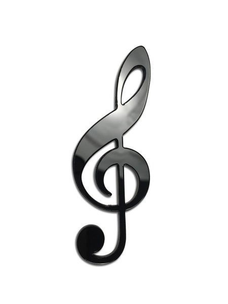 Скрипичный ключ в разных стилях