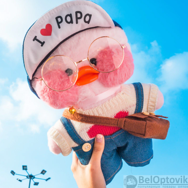 Lalafanfan плюшевая утка