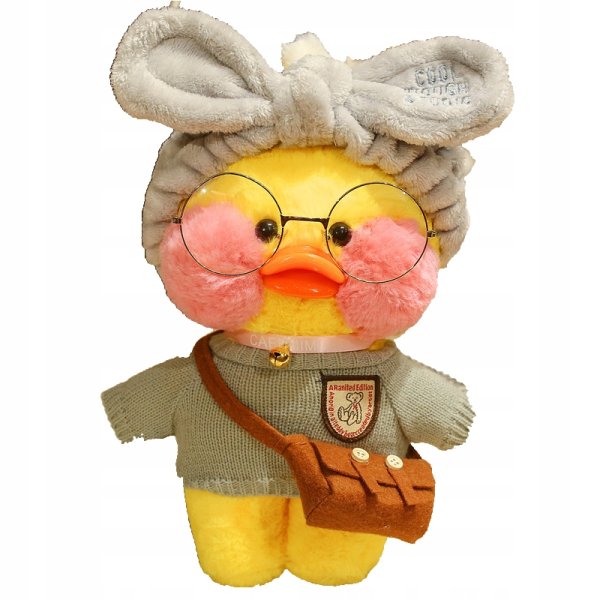 Игрушка утка lalafanfan