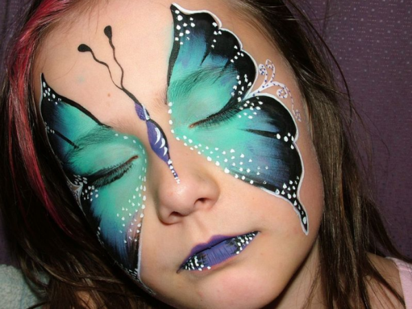 Грим на лице для взрослых