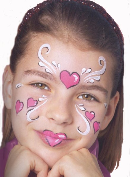 Лёгкий аквагрим для детей