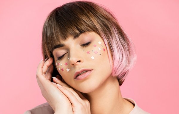 Лицо девушки Эстетика