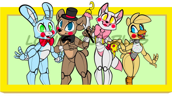 Рисунки АНИМАТРОНИКОВ