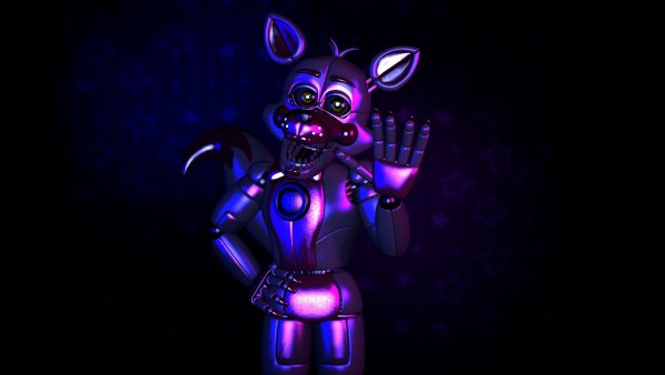 Фиолетовый Funtime Foxy