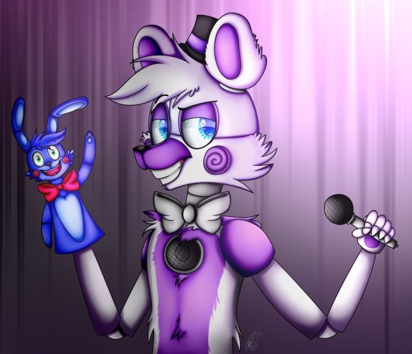 ФНАФ фантайм Фредди и Бон Бон