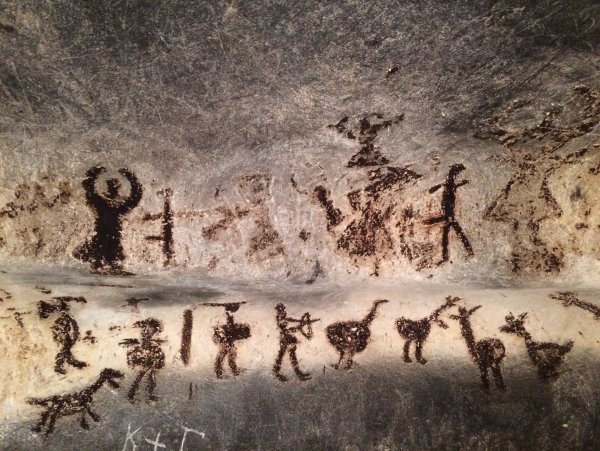 Пещера Магура Наскальная живопись