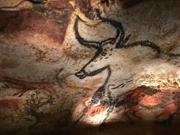 Пещера Ласко во Франции наскальные рисунки