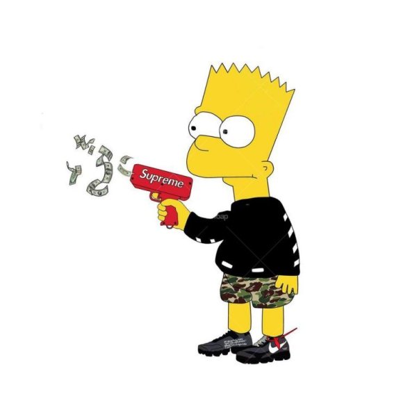 Барт симпсон Hypebeast